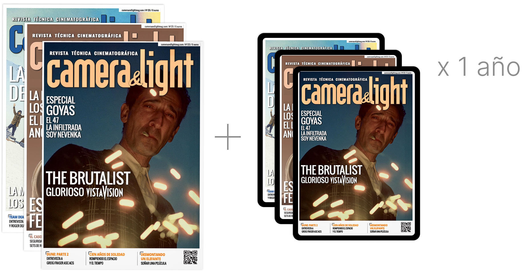 Camera&Light suscripcion papel