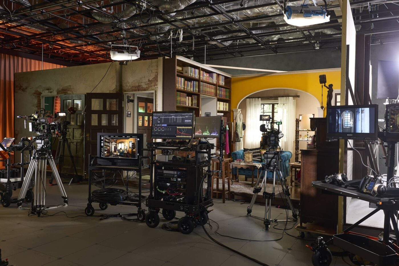 Imagen del Centro de Producción de Medios Digitales en Japón.