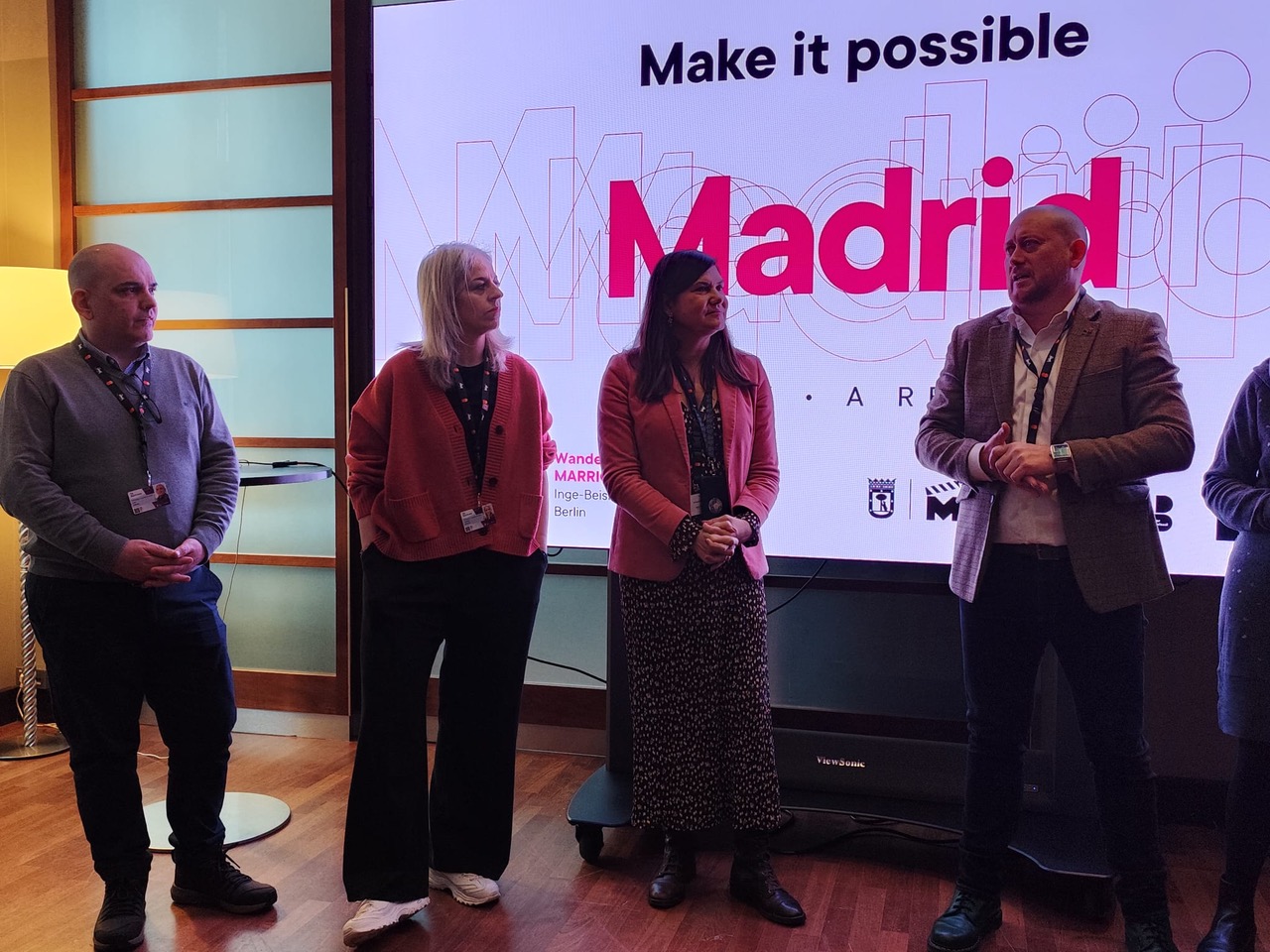 El acto se desarrolló Wandelbar del Hotel Marriott, y contó con invitados internacionales. 