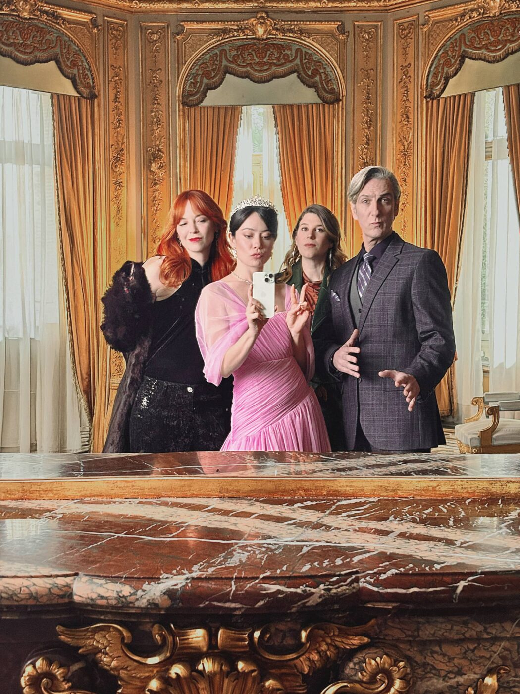 Leonor Watling, Anna Castillo, Ángela Cervantes y Ernesto Alterio.