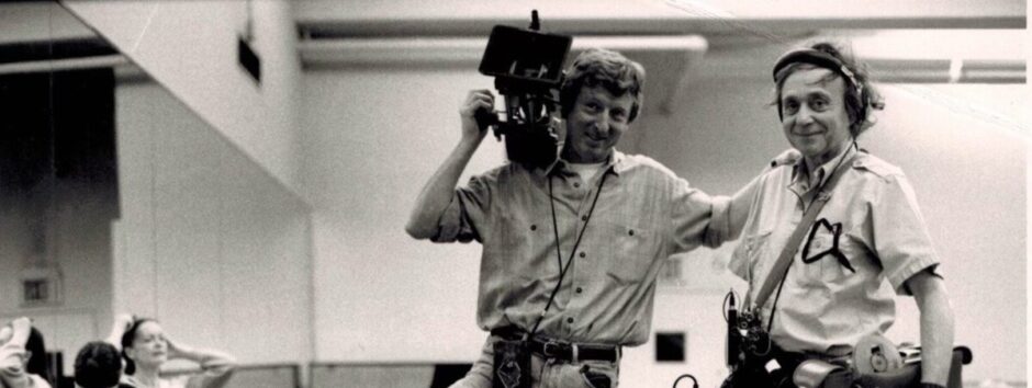 John Davey y Frederick Wiseman en la ópera Garnier de Paris