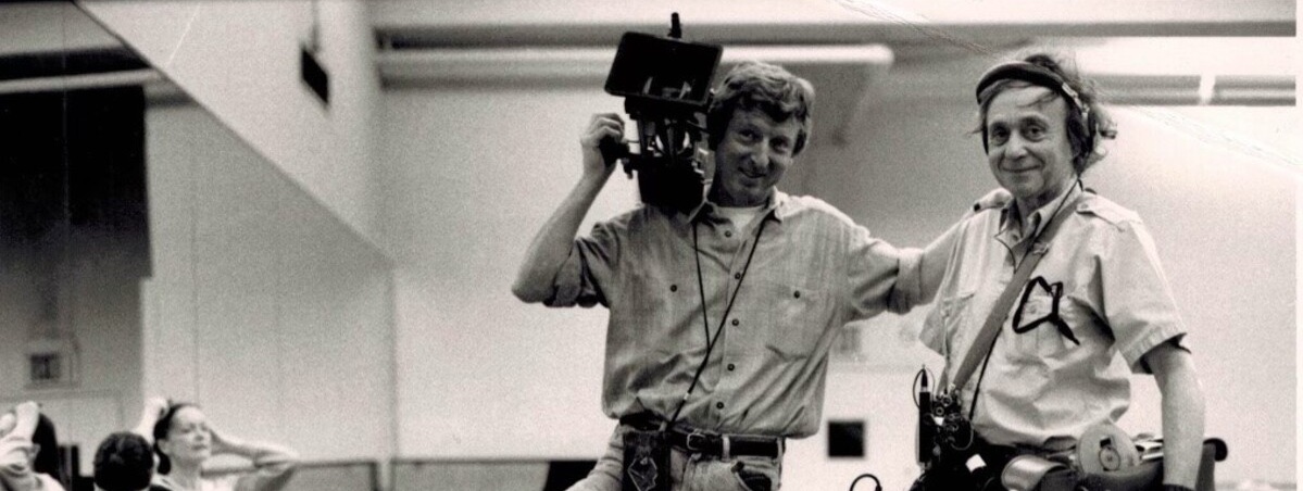 John Davey y Frederick Wiseman en la ópera Garnier de Paris