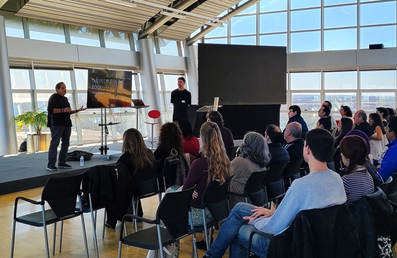 Presentación de 'The people of the book', que se rodará en Ciudad de la luz. 