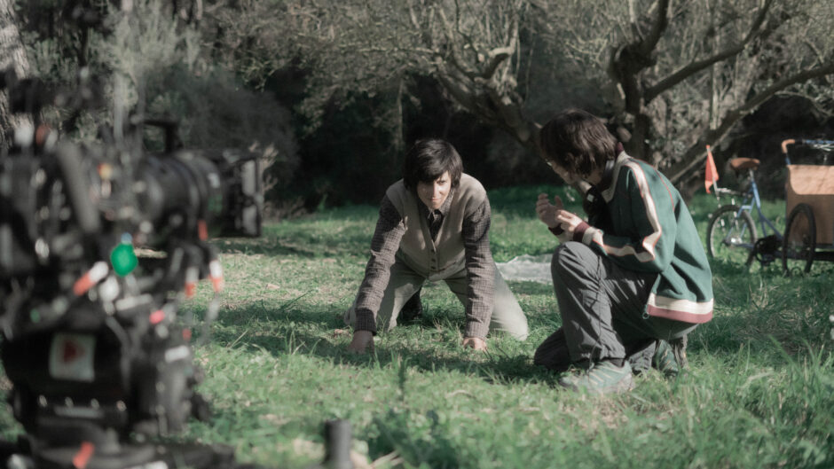 Foto de Gael San José en el rodaje de la película 'Bypass'